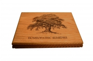 Резная гомеопатическая аптечка на 208 пробирки по 2мл. Homeopathic Remedies или Witсh box (бокс) 